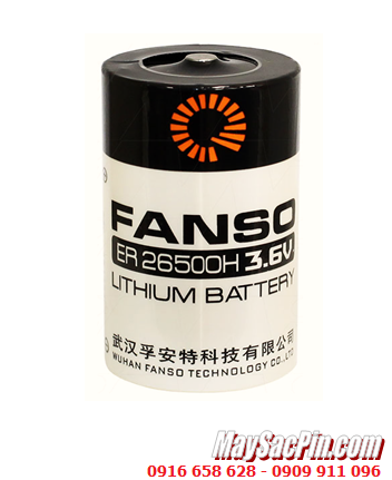 Fanso ER26500H; Pin nuôi nguồn PLC Fanso ER26500H lithium 3.6v C 9000mAh chính hãng 